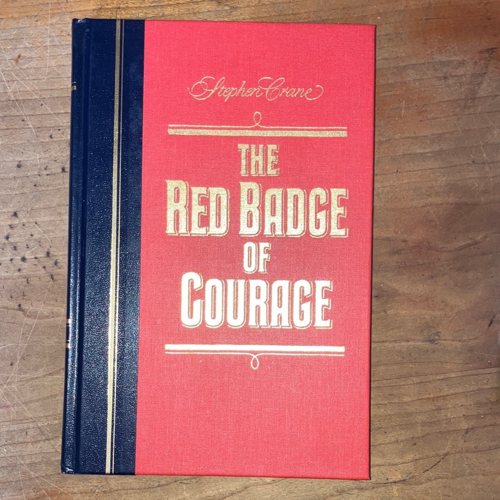 The Red Badge of Courage by Stephen Crane hardcover Book
